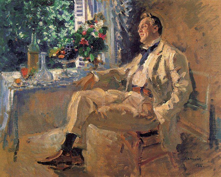 The Opera Singer, Fiodor Shaliapin, Konstantin Korovin